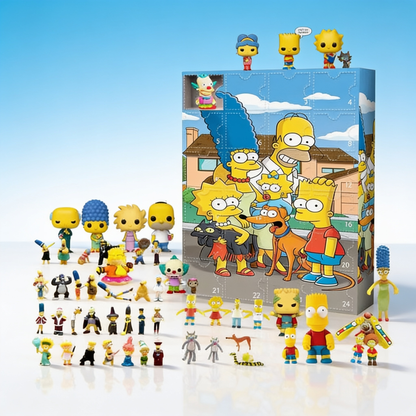 Springfield24Days Family Christmas Advent Calendar – Collectible Figurines