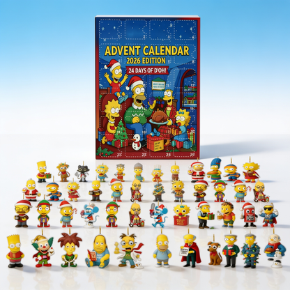 Springfield24Days Family Christmas Advent Calendar – Collectible Figurines